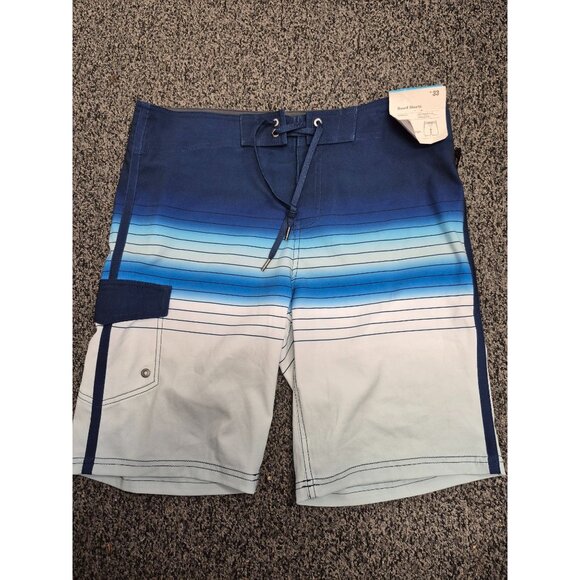 Goodfellow & Co Other - Goodfellow & Co Mens Blue Gradient Board Shorts W33 4-Way Stretch With Pocket &